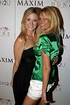 Leah Lipouics and Bobbie Mcgee  at the Maxim Magazine Party at Club Dune in Southampton, NY, Saturday, May 26th, 2007